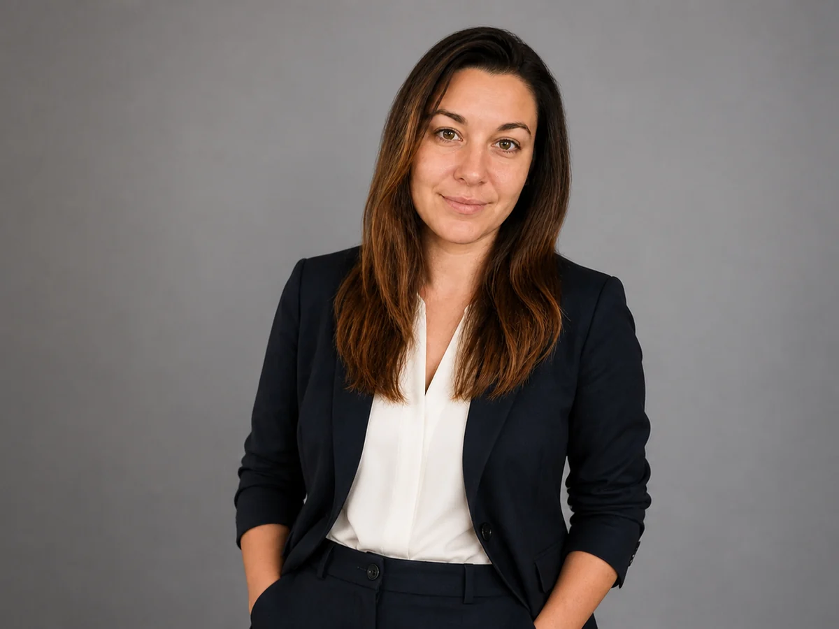 Gray Studio Headshot